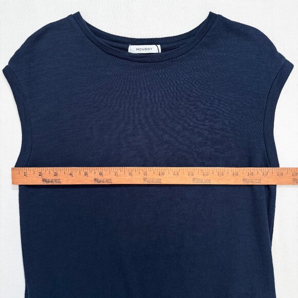 NWT Moussy Navy Blue Mini Dress Size 1 Small - Picture 11 of 13